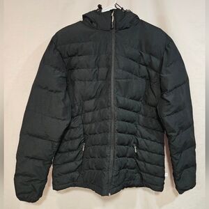 Magellan Outdoors Womens Black Puffer Coat